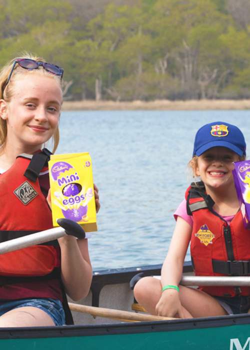 Easter Canoeing with new Forest Activities in the New Forest